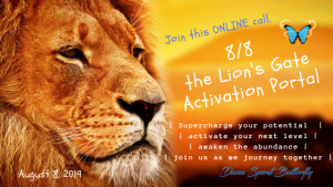 The Lion's Gate 8.8 Activation Portal - ONLINE call @ Online via ZOOM