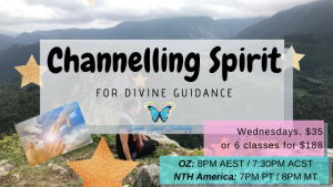 Channelling Spirit - Time A (for AUS, NZ, EU & UK) @ Online via ZOOM